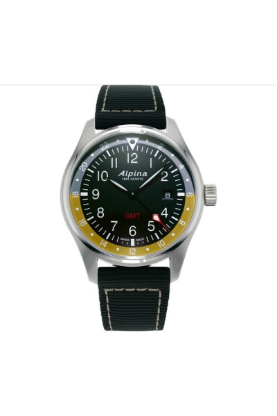 Alpina Quartz Startimer Pilot GMT AL-247BBG4S6