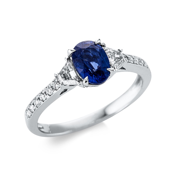 Diamantring 750 Gold 1BA45
