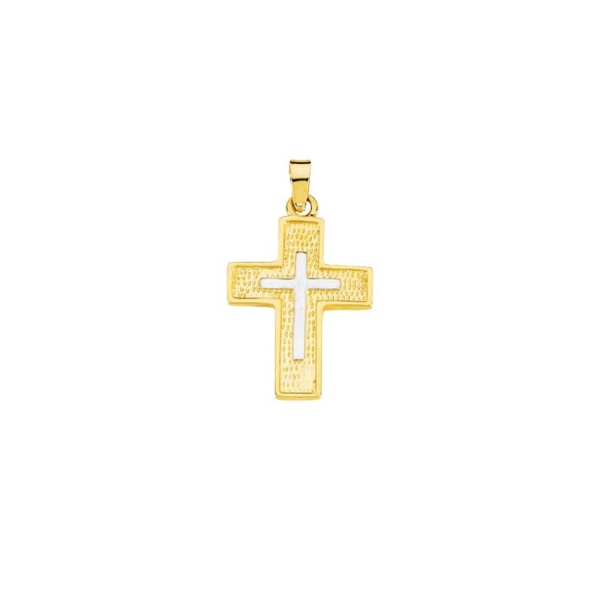 Anhänger Kreuz 585 Gold MIL15323