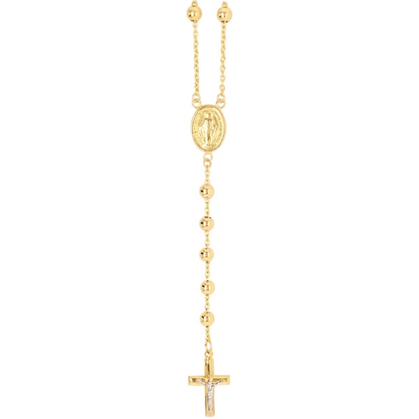 Kette Rosenkranz 585 Gold E11757 frontal