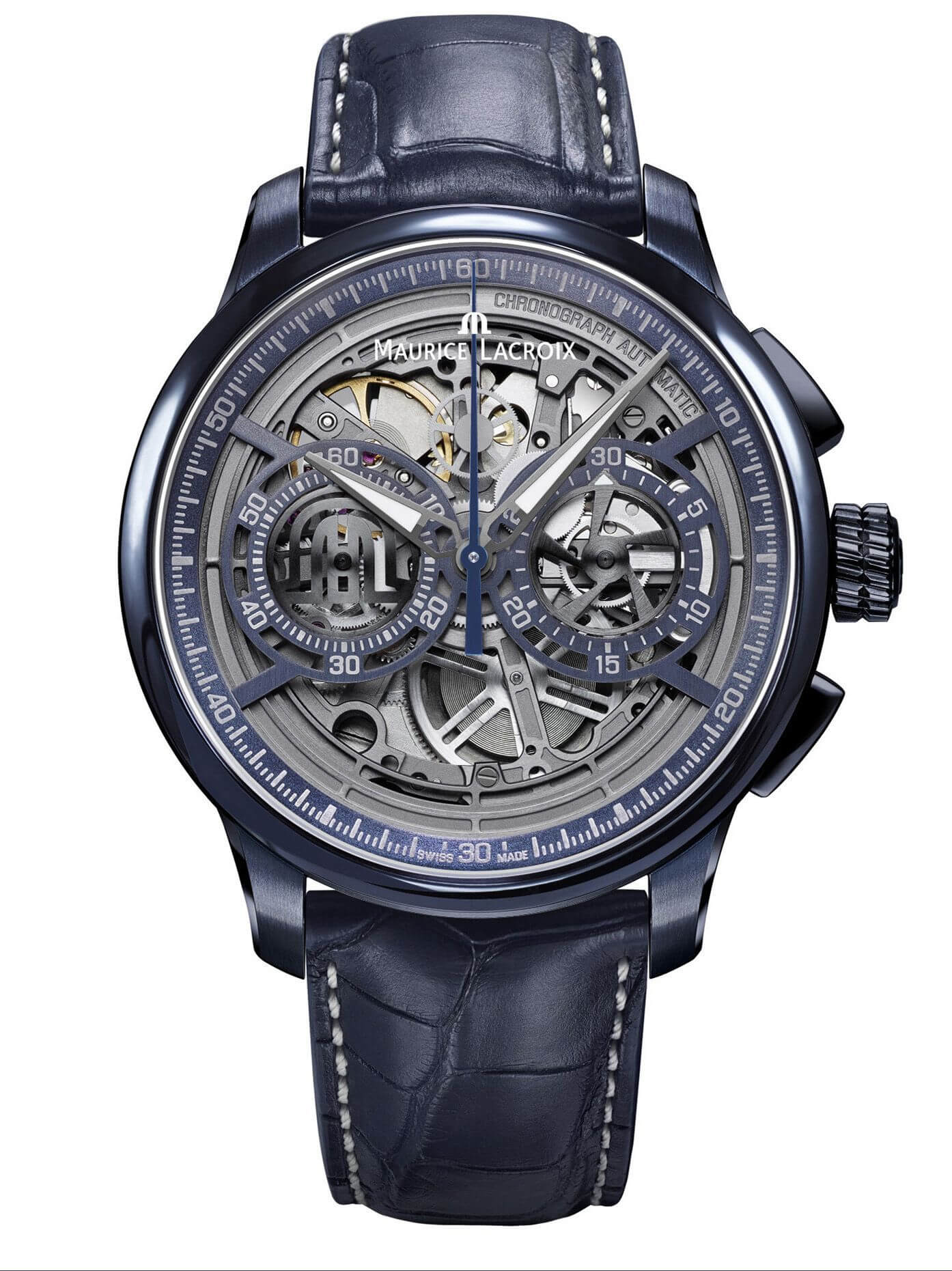 Maurice Lacroix MP6028-PVC01-002-1 Masterpiece Chronograph Skeleton