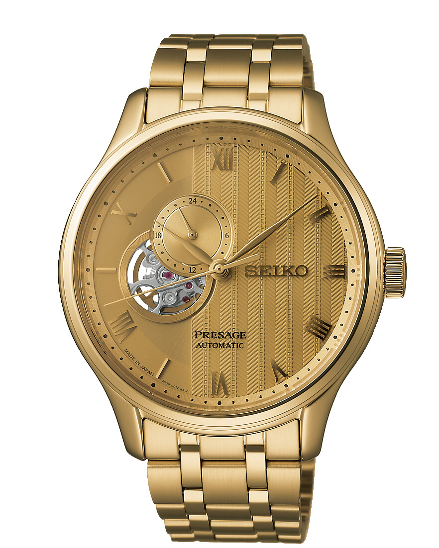Seiko Presage SSA468J1 Open Heart Japanese-Garden