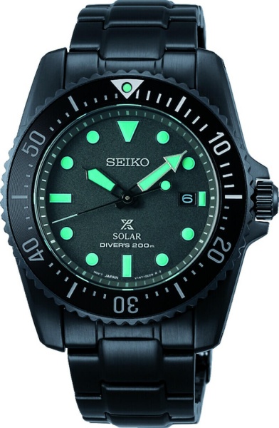 Seiko Prospex SNE587P1 Solar Diver Black Series Limited Edition