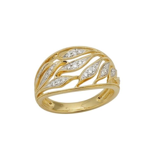 Diamantring 585 Gold 102106