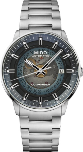 Mido Commander Gradient M021.407.11.411.01 frontal