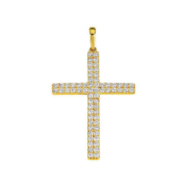 Anhänger Kreuz 585 Gold MIL15320