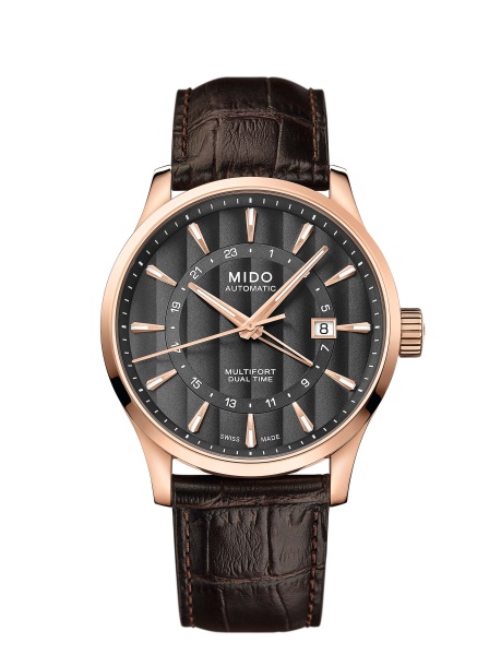 Mido Multifort M038.429.36.061.00 Dual Time Automatik