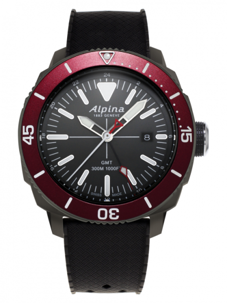 Alpina Quartz Seastrong Diver GMT AL-247LGBRG4TV6