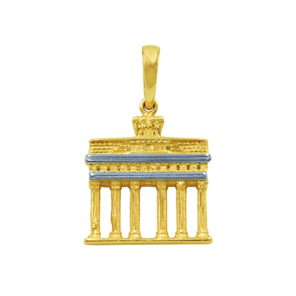 Anhänger Brandenburger Tor 585 Gold E11521 Groß