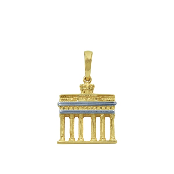 Anhänger Brandenburger Tor 585 Gold E10129 Klein