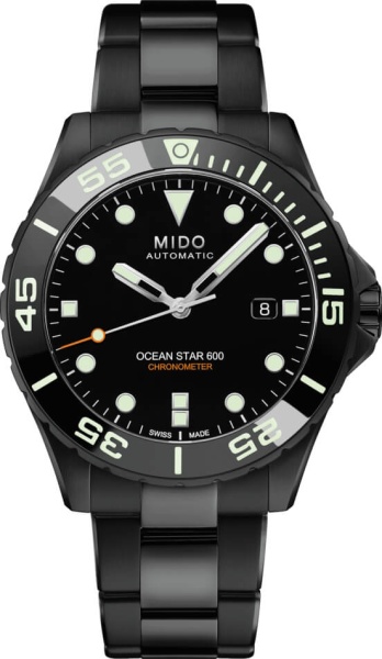Mido Ocean Star 600 M026.608.33.051.00 Chronometer Black DLC Special