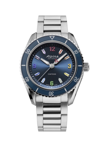 Alpina Comtesse Quartz AL-235NRB3C6B Rainbow Limited Edition