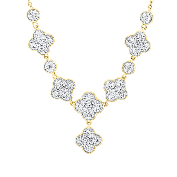 Diamantcollier 750 Gold 0,74ct. 4M667G