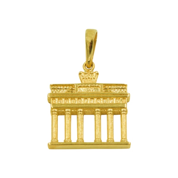 Anhänger Brandenburger Tor 585 Gold E10418 Groß