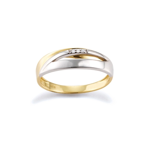 Diamantring 585 Gold 104873