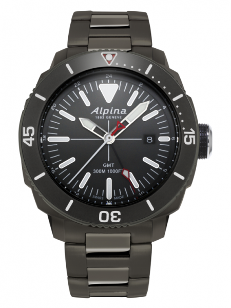 Alpina Quartz Seastrong Diver GMT AL-247LGG4TV6B