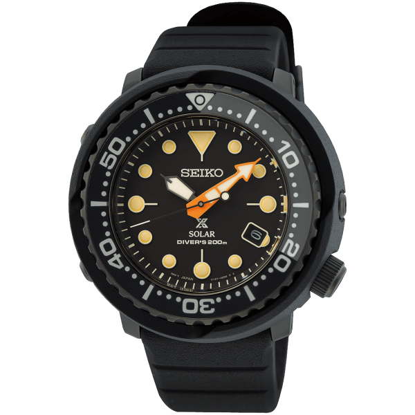 Seiko Prospex SNE577P1 Tuna Solar Diver Black Series Limited Edition