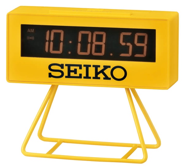 Seiko Standuhr QHL062Y Digital Mini