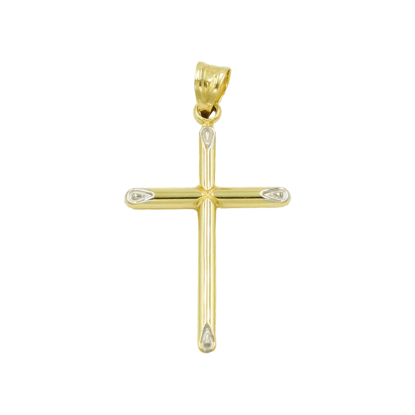 Anhänger Kreuz 585 Gold E10047