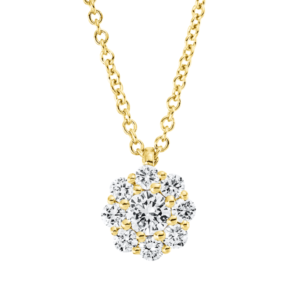 Diamantcollier 750 Gold 0,150ct. 4N769G