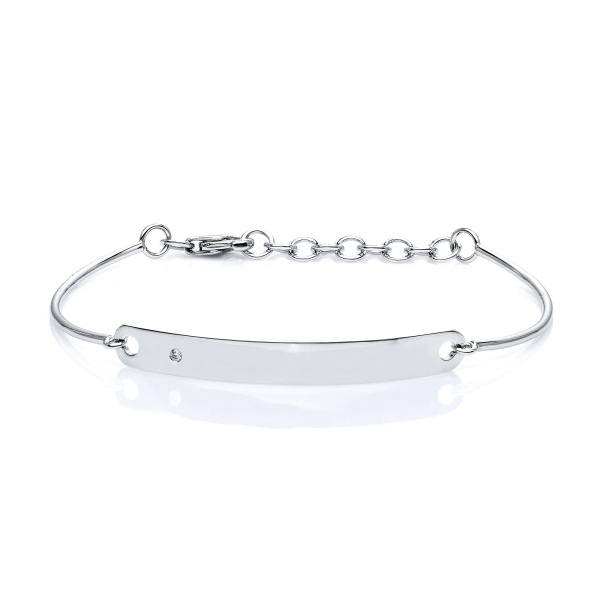 Armband in 585 Gold mit Diamant 5A58