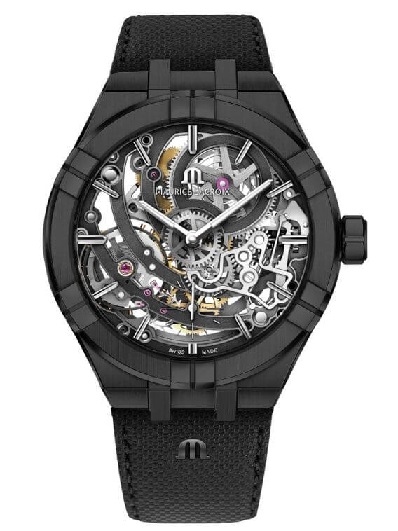 Maurice Lacroix AI6028-PVB01-030-1 Aikon Skeleton Manufacture