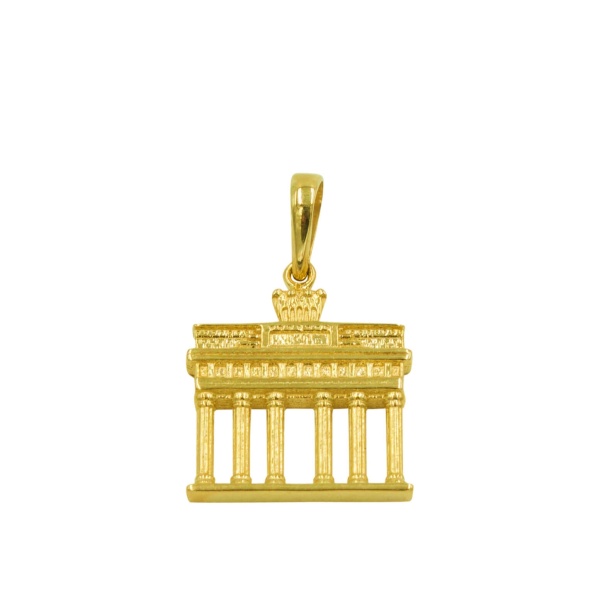 Anhänger Brandenburger Tor 585 Gold E10054 Klein