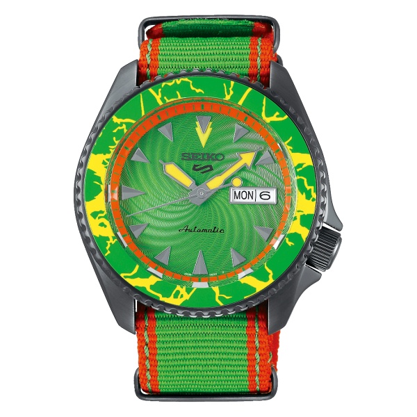 Seiko 5 SRPF23K1 "BLANKA" Limited Edition Street Fighter