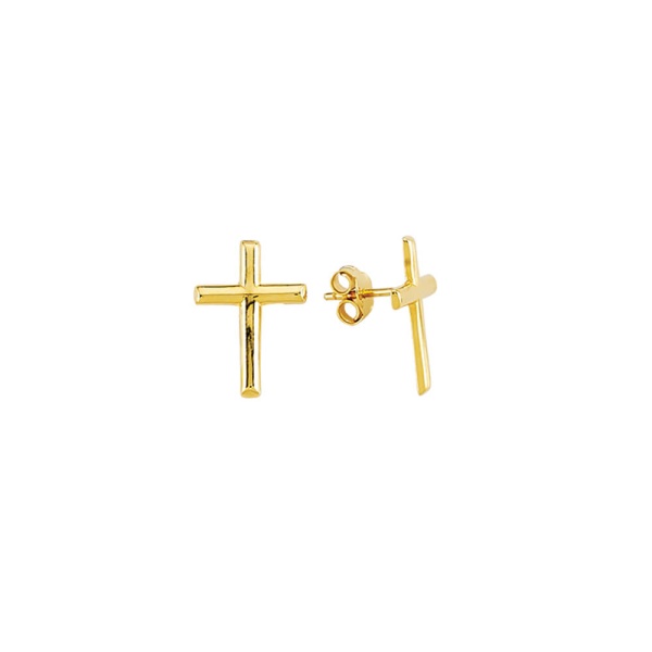 ohrstecker-kreuz-585-gold-e13248