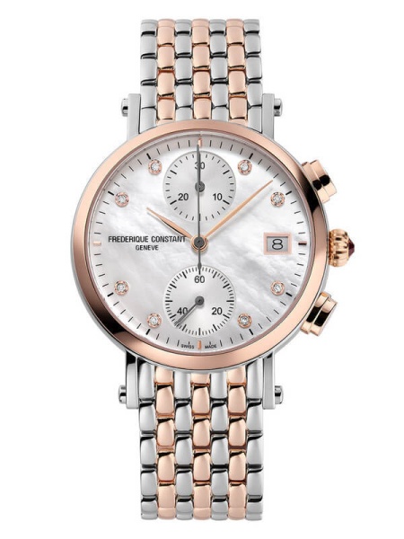 Frederique Constant Classic FC-291MPWD2R2B Quarz Chronograph