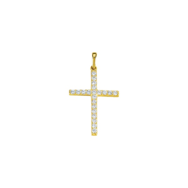 Anhänger Kreuz 585 Gold MIL15335