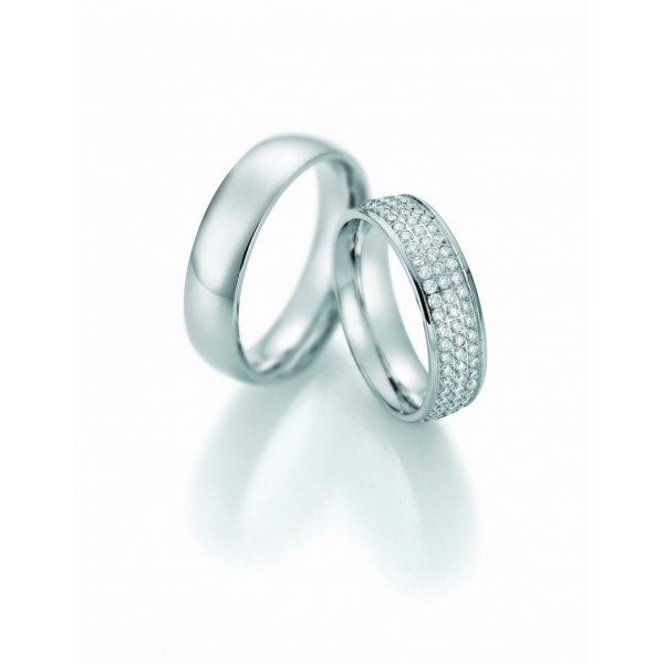 Collection Ruesch Trauringe Bellezza 02/50150 & 02/50160