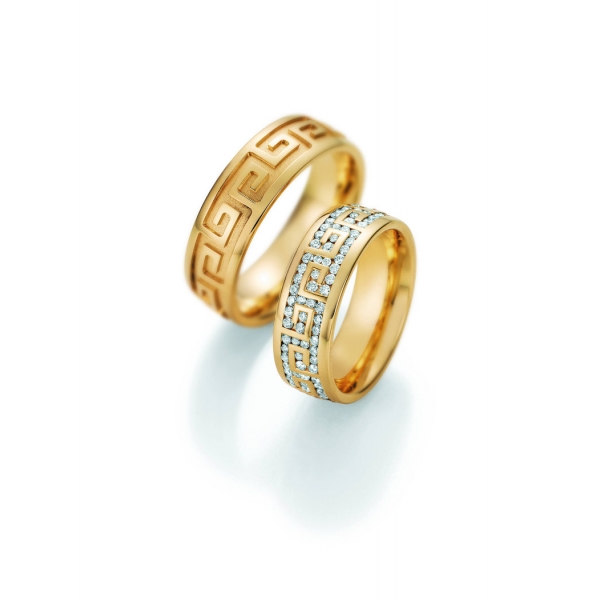 Collection Ruesch Trauringe La Bellezza 02/50090 & 02/50100