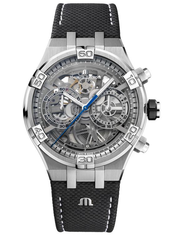 Maurice Lacroix AI6098-SS001-090-1 Aikon Skeleton Chronograph