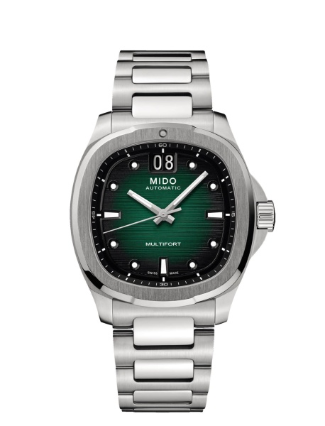 Mido Multifort M0495261109100 TV BigDate green