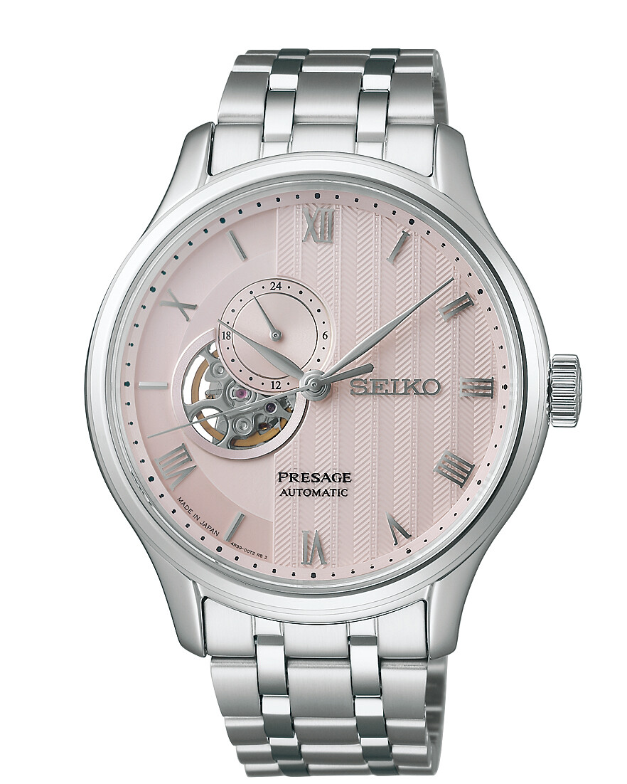Seiko Presage SSA465J1 Open Heart Japanese-Garden