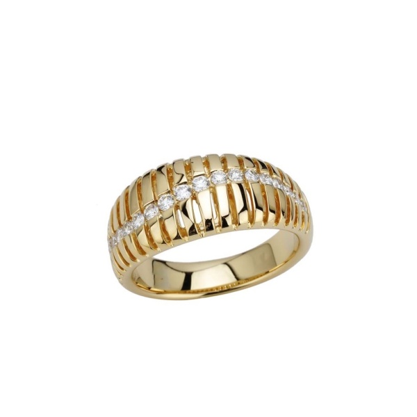 Diamantring 585 Gold 102111