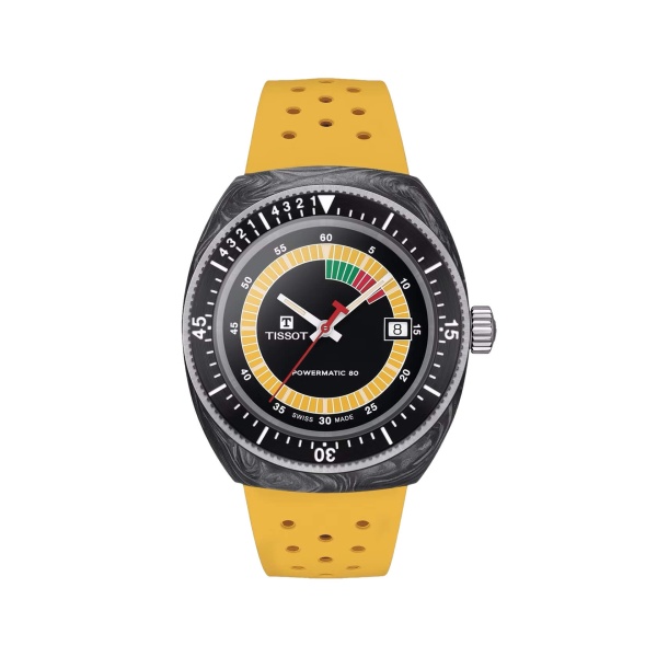 Tissot Sideral T1454079705700 Diver Automatik yellow