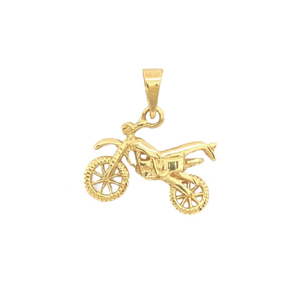 Anhänger Motorrad 585 Gold E10948