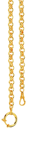 Taschenuhrkette Erbse 3031-G