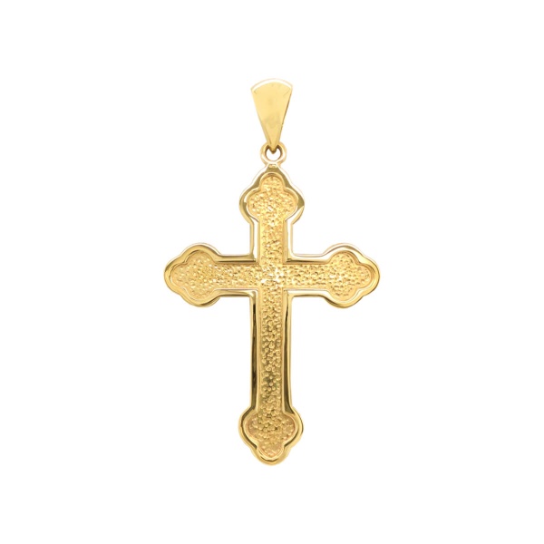 Anhänger Orthodoxenkreuz XXL 585 Gold E11644