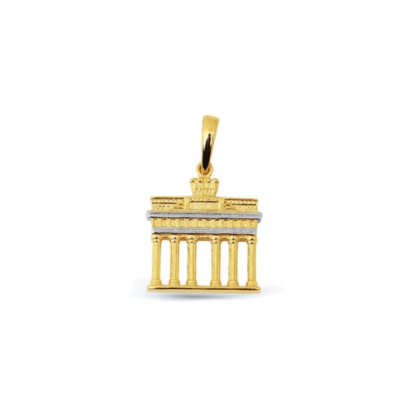 Anhänger Brandenburger Tor 585 Gold E10129 Klein