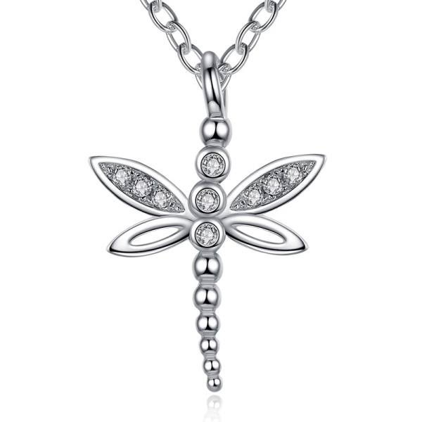 Collier 925 Silber Libelle 106041