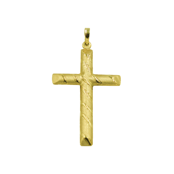 Anhänger Kreuz 585 Gold E10046